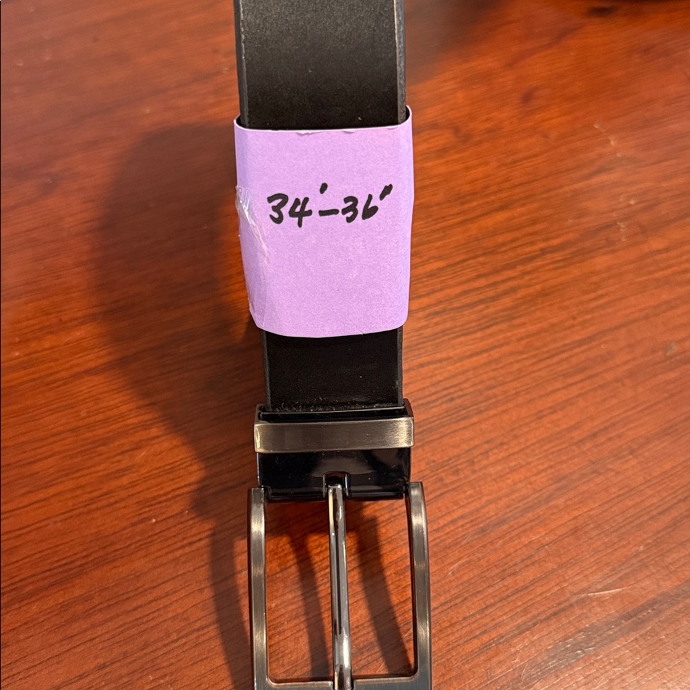 Sleek Black Leather Belt Bag for Men